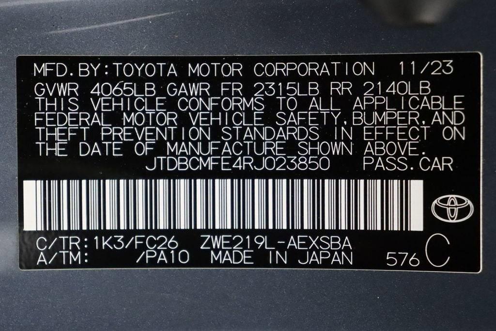 used 2024 Toyota Corolla Hybrid car, priced at $24,477