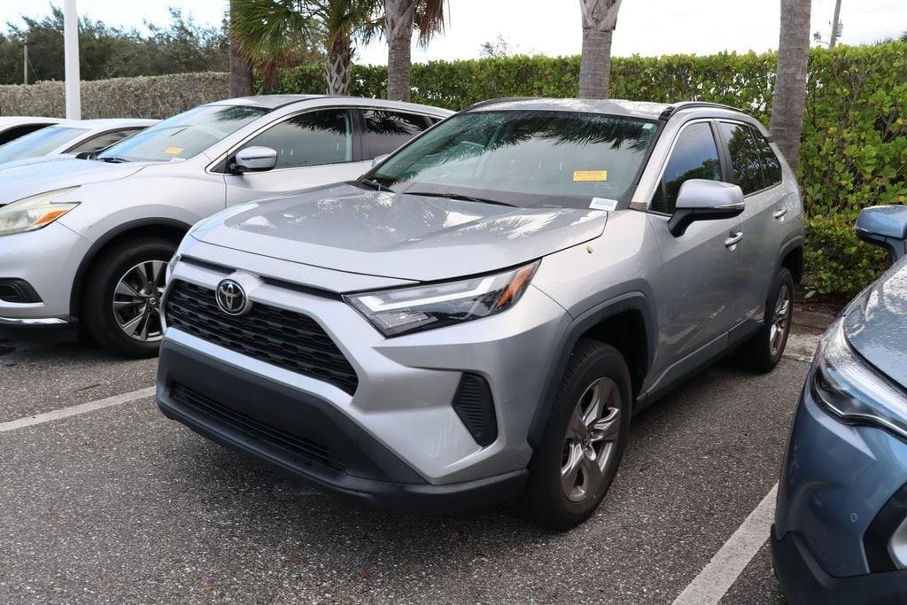 used 2022 Toyota RAV4 car, priced at $26,977