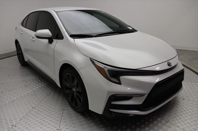 used 2024 Toyota Corolla Hybrid car, priced at $21,975