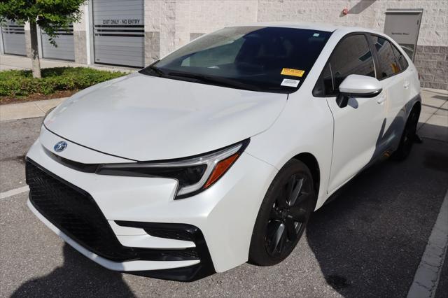 used 2024 Toyota Corolla Hybrid car, priced at $22,977