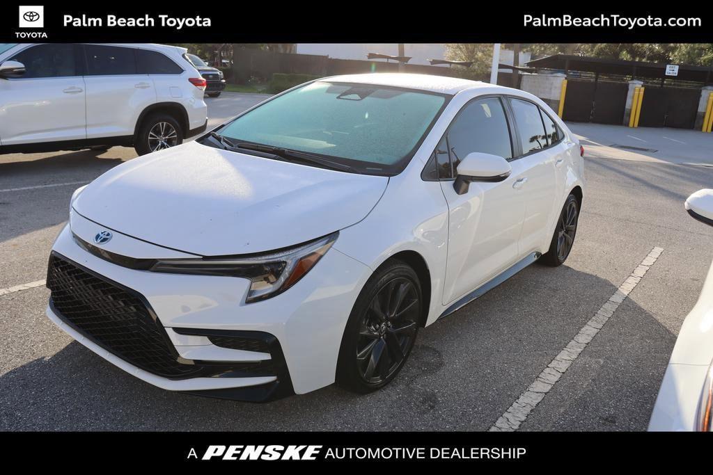 used 2024 Toyota Corolla Hybrid car, priced at $25,877