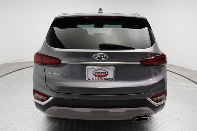 used 2019 Hyundai Santa Fe car, priced at $17,877