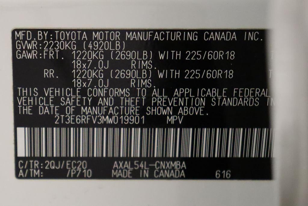 used 2021 Toyota RAV4 Hybrid car, priced at $29,877