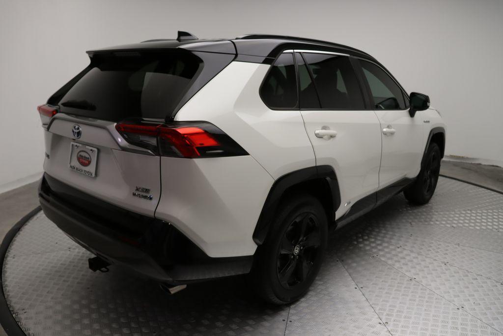 used 2021 Toyota RAV4 Hybrid car, priced at $29,877