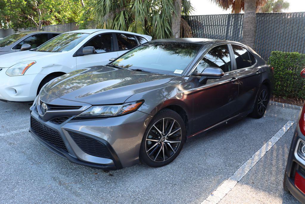 used 2021 Toyota Camry car, priced at $20,493