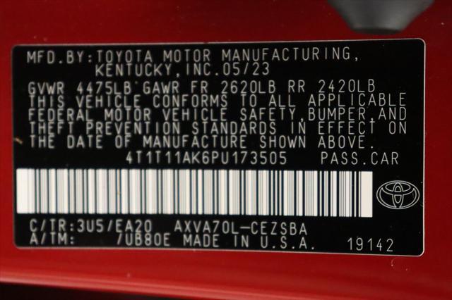 used 2023 Toyota Camry car, priced at $23,857