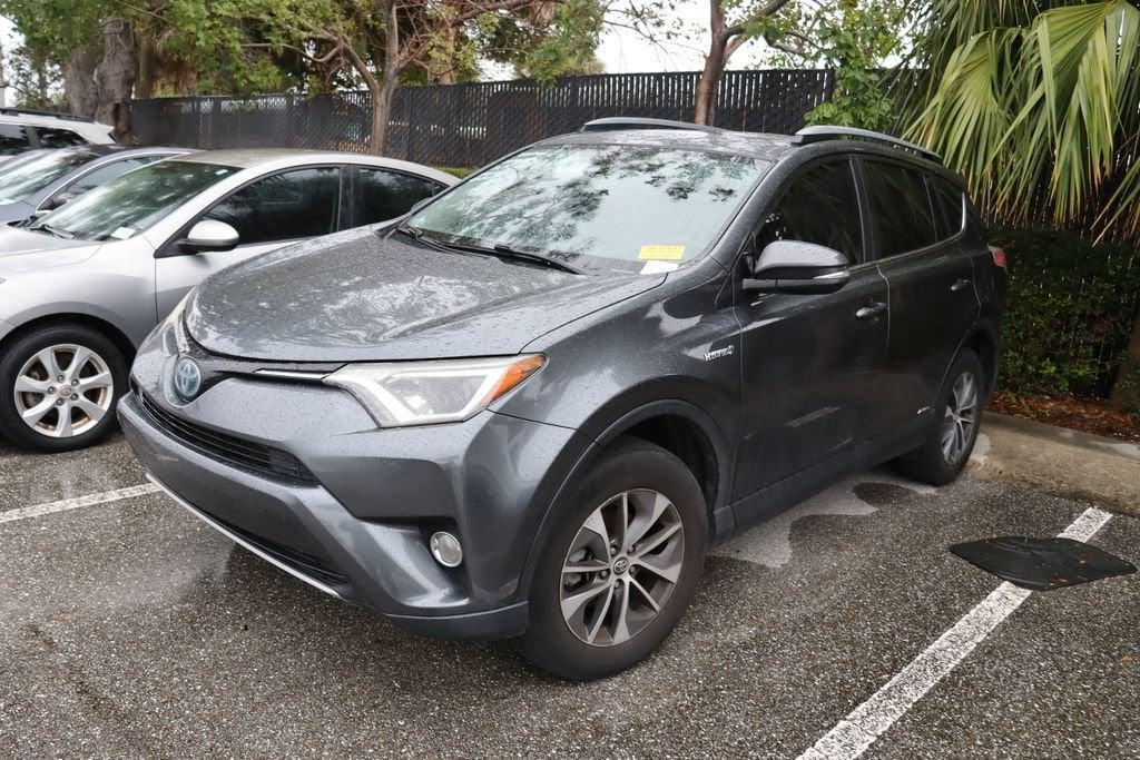 used 2018 Toyota RAV4 Hybrid car, priced at $20,477