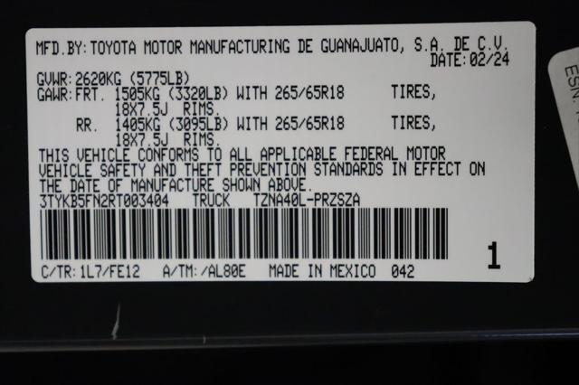 used 2024 Toyota Tacoma car, priced at $35,877