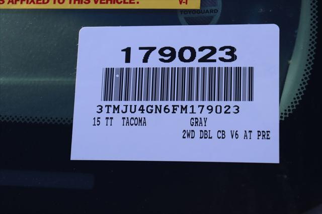used 2015 Toyota Tacoma car, priced at $18,710