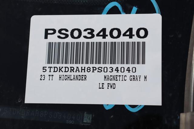 used 2023 Toyota Highlander car, priced at $33,477