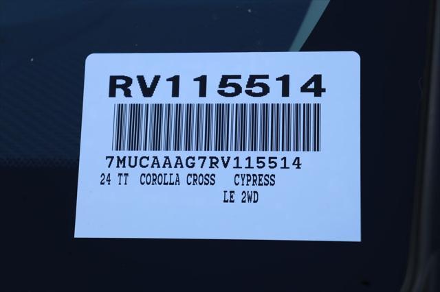used 2024 Toyota Corolla Cross car, priced at $26,977