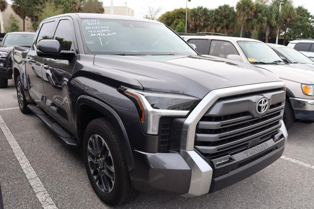 used 2023 Toyota Tundra car, priced at $44,577