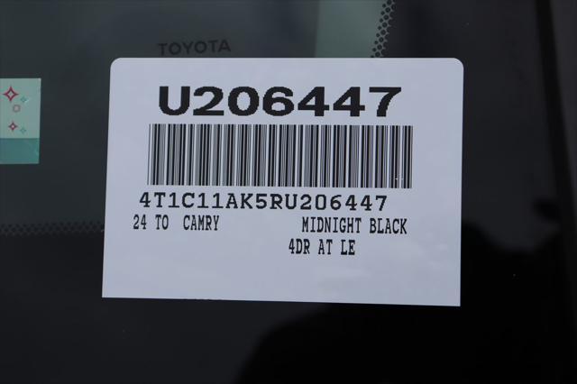 used 2024 Toyota Camry car, priced at $24,222