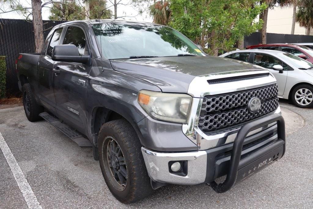 used 2018 Toyota Tundra car, priced at $17,477