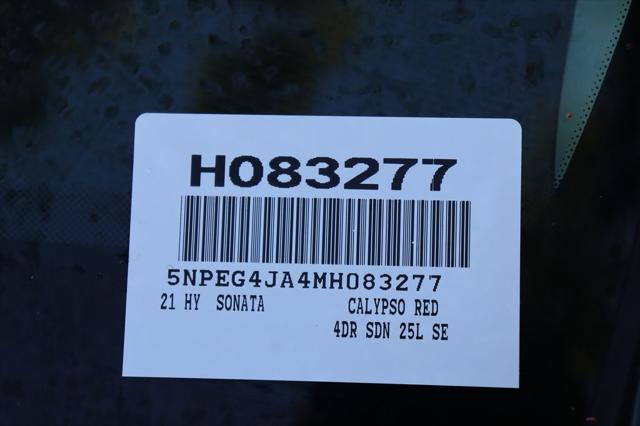 used 2021 Hyundai Sonata car, priced at $15,477