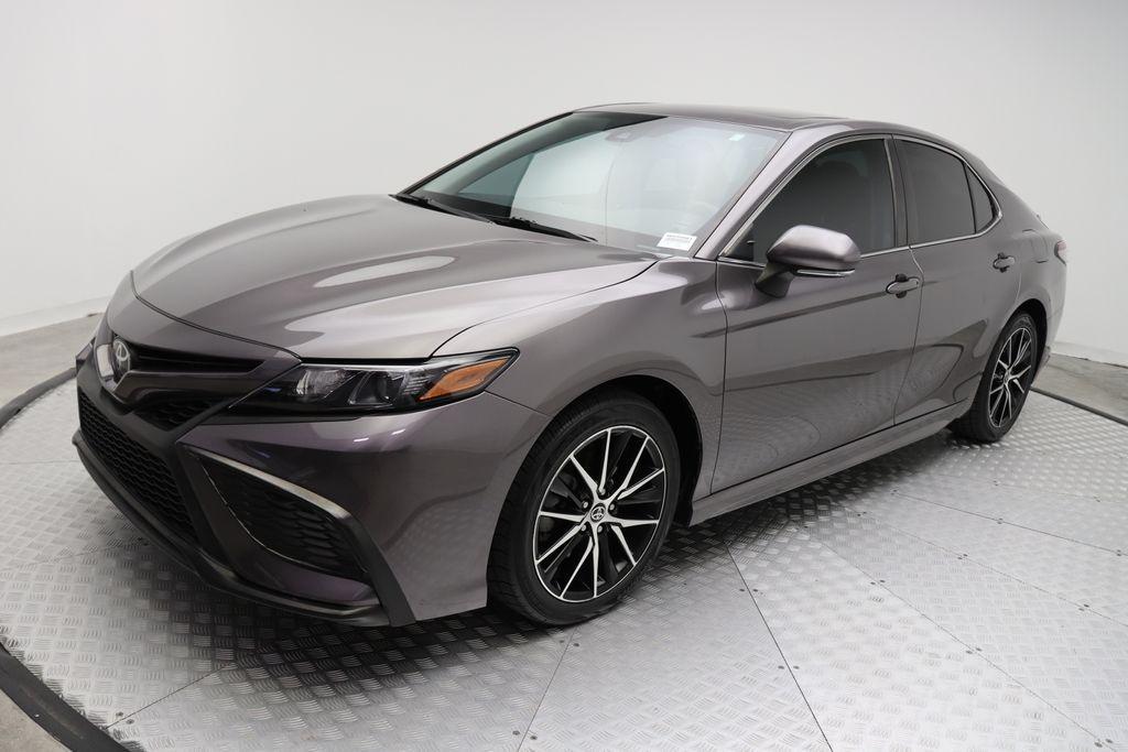 used 2021 Toyota Camry car, priced at $18,500