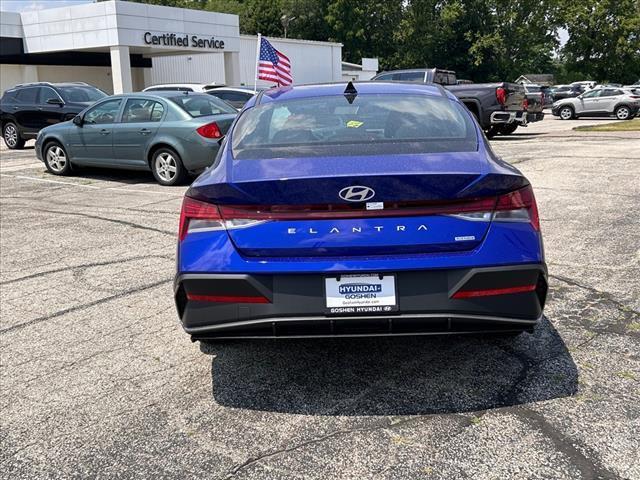 new 2024 Hyundai Elantra HEV car, priced at $26,900