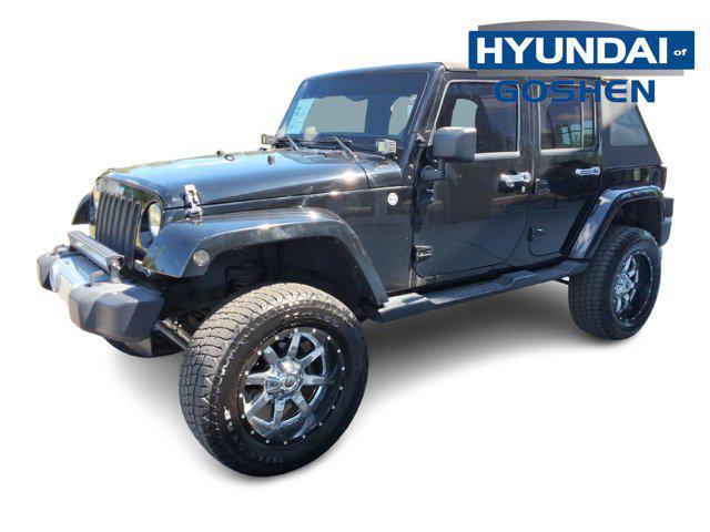 used 2014 Jeep Wrangler Unlimited car, priced at $18,450