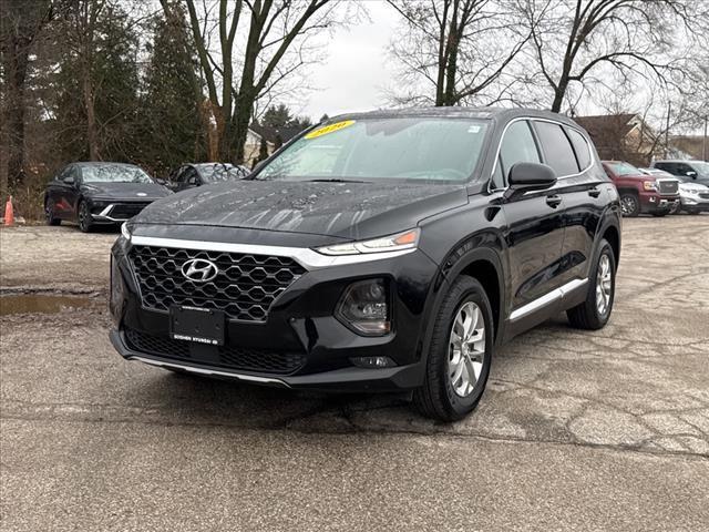 used 2020 Hyundai Santa Fe car, priced at $19,015