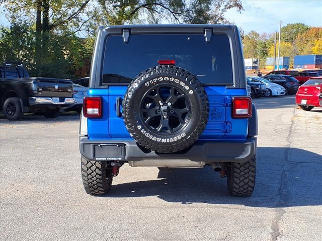 used 2021 Jeep Wrangler car, priced at $30,611