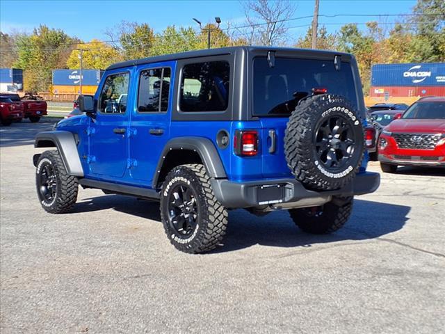 used 2021 Jeep Wrangler car, priced at $30,611