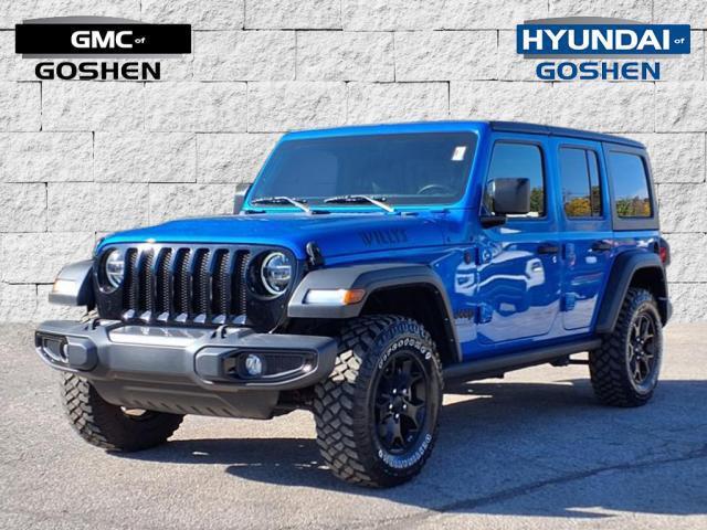 used 2021 Jeep Wrangler car, priced at $30,611