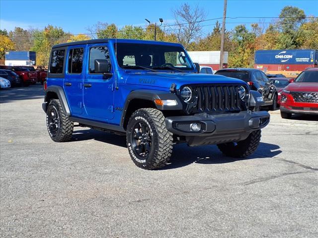 used 2021 Jeep Wrangler car, priced at $30,611