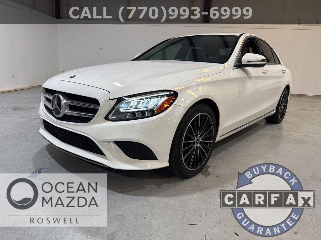 used 2021 Mercedes-Benz C-Class car, priced at $29,477