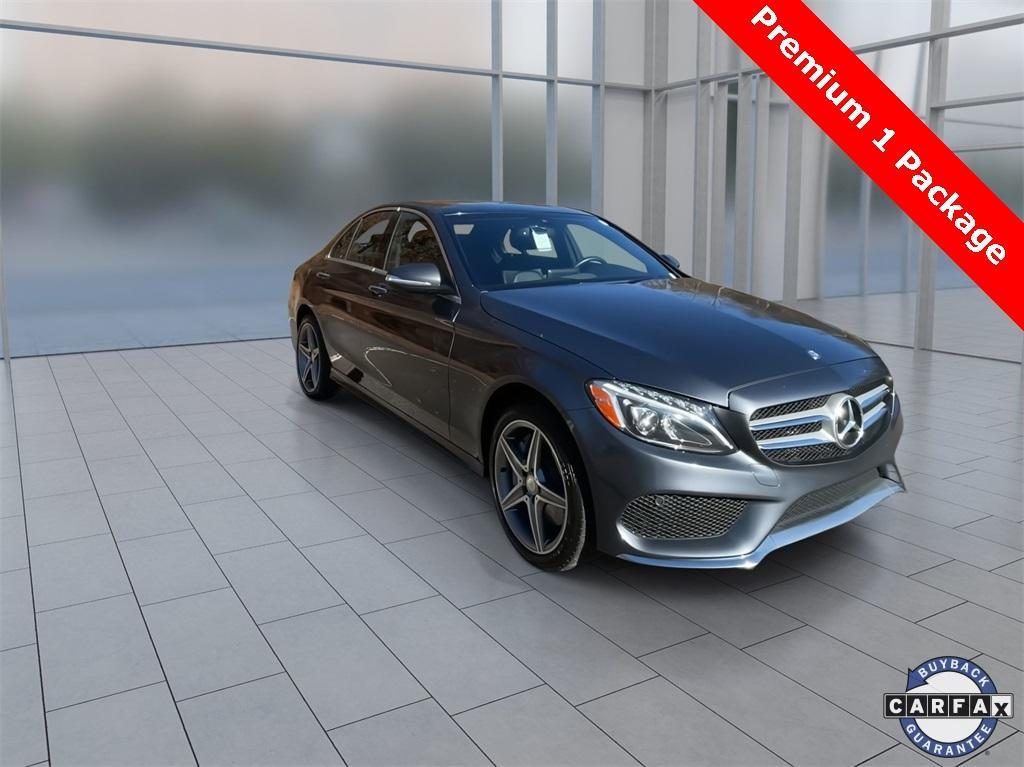 used 2015 Mercedes-Benz C-Class car, priced at $14,991