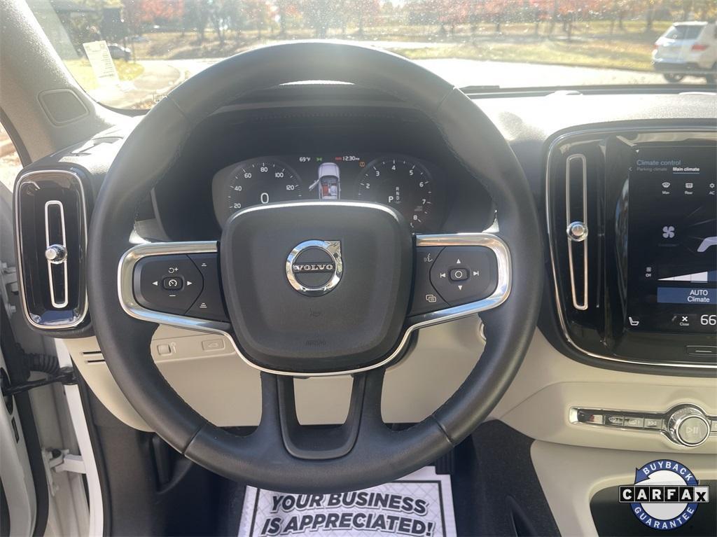 used 2022 Volvo XC40 car, priced at $26,991