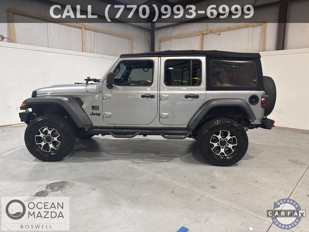 used 2018 Jeep Wrangler Unlimited car, priced at $24,991
