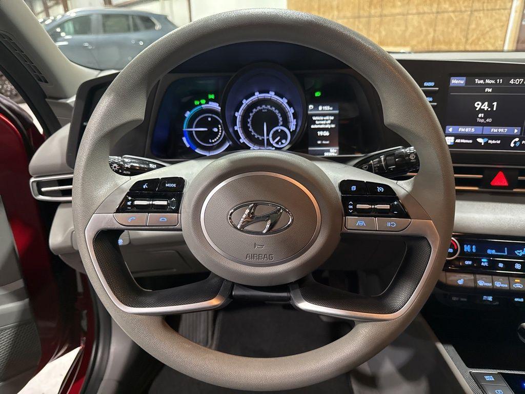 used 2023 Hyundai ELANTRA HEV car, priced at $18,991
