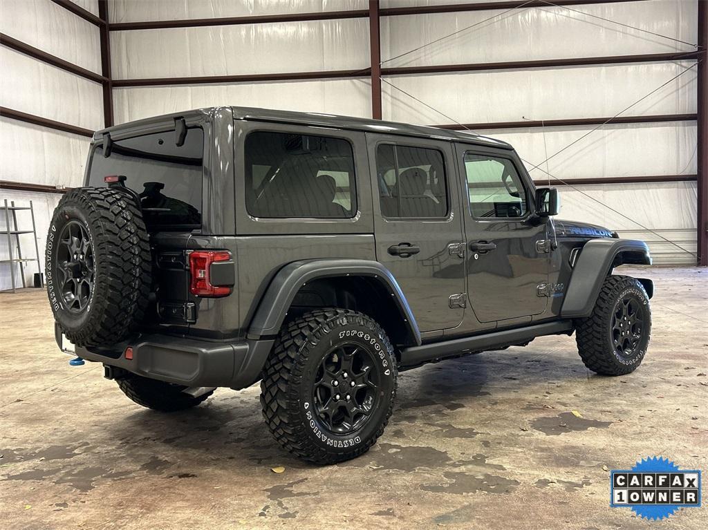 used 2021 Jeep Wrangler Unlimited 4xe car, priced at $33,991