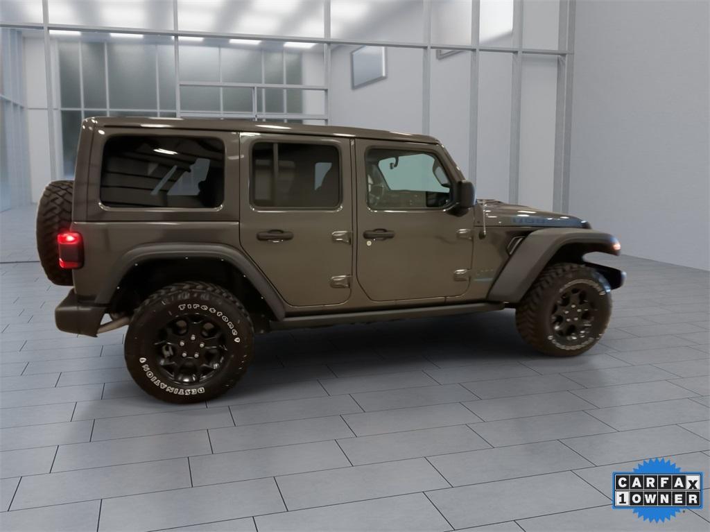 used 2021 Jeep Wrangler Unlimited 4xe car, priced at $33,991