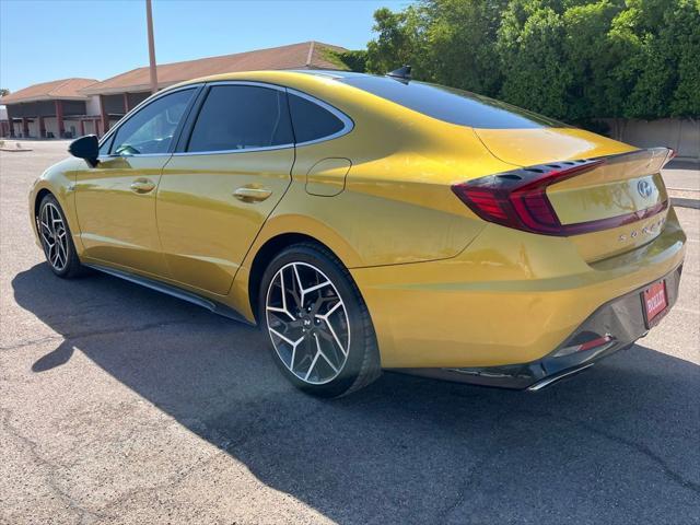 used 2021 Hyundai Sonata car, priced at $15,995