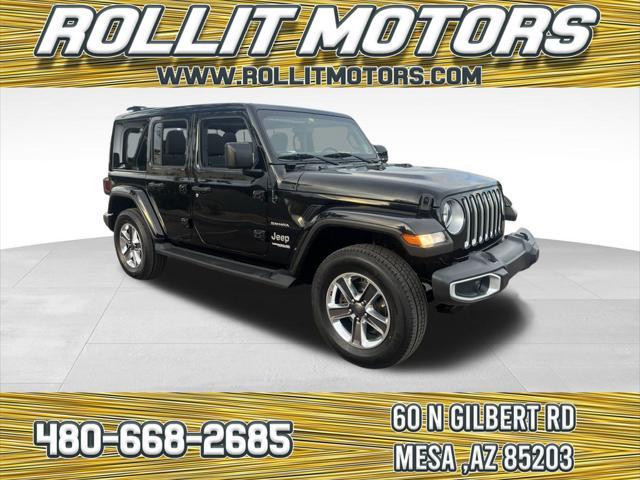 used 2021 Jeep Wrangler Unlimited car, priced at $27,900