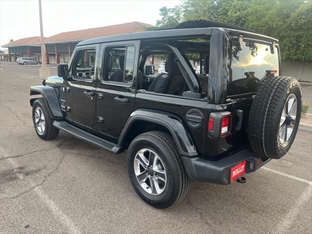 used 2021 Jeep Wrangler Unlimited car, priced at $27,900