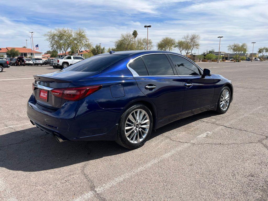 used 2022 INFINITI Q50 car, priced at $28,900