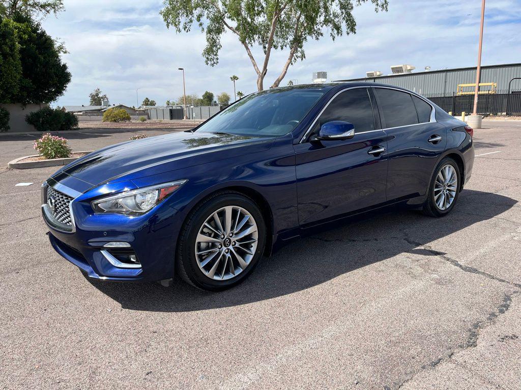 used 2022 INFINITI Q50 car, priced at $28,900
