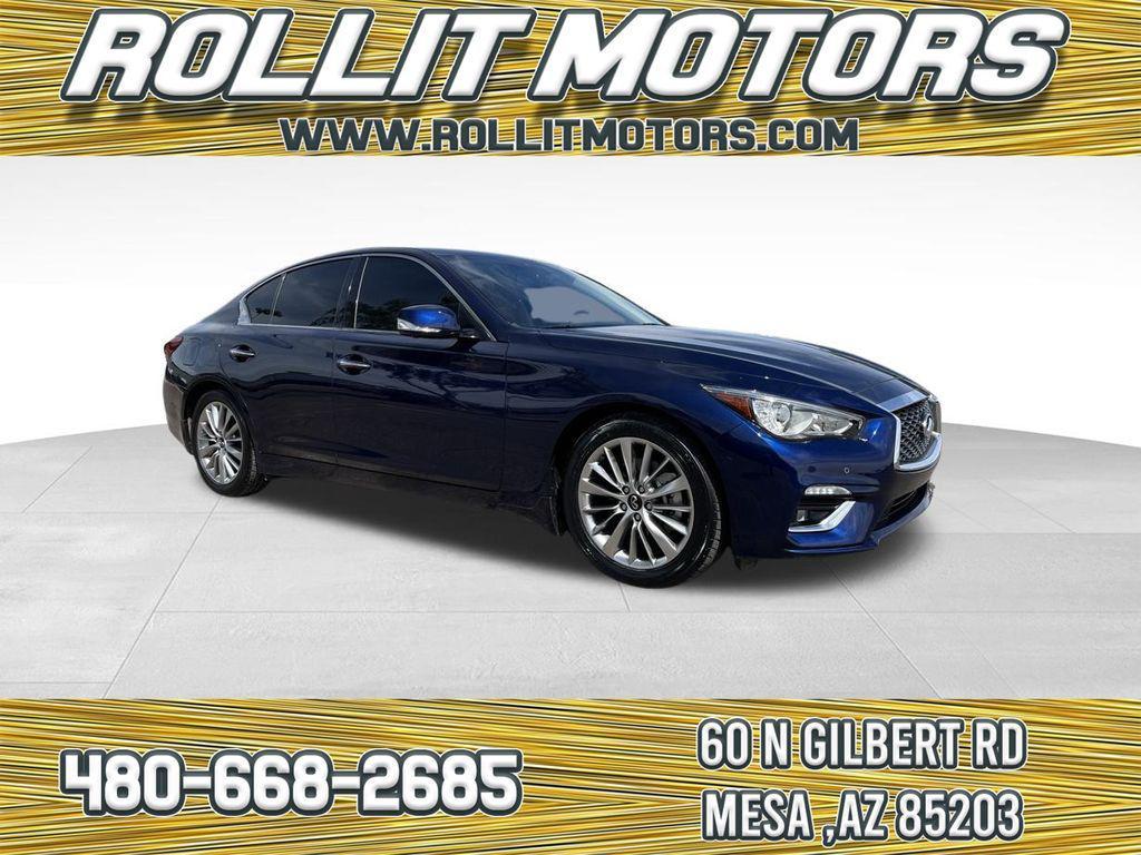 used 2022 INFINITI Q50 car, priced at $28,900