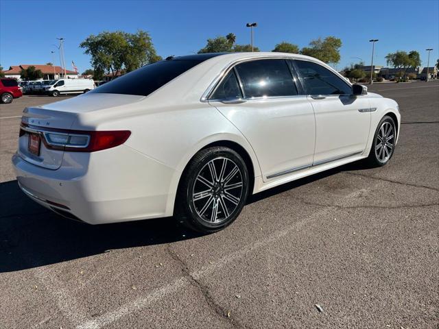 used 2017 Lincoln Continental car, priced at $20,900