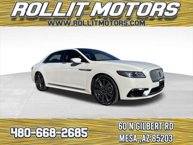 used 2017 Lincoln Continental car, priced at $20,900