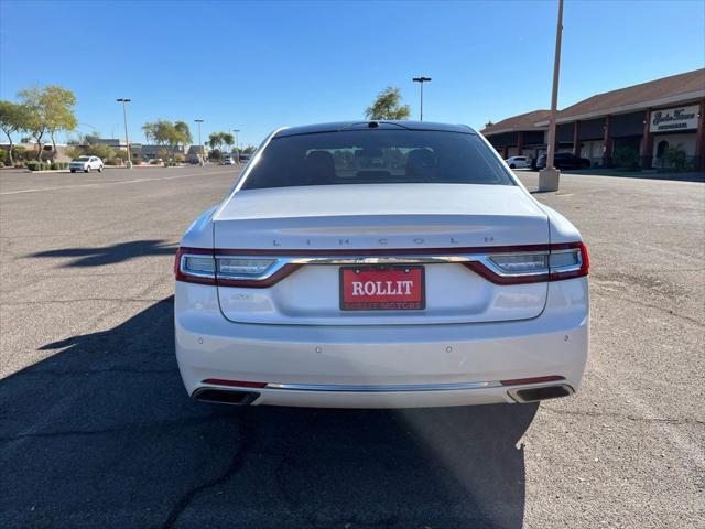 used 2017 Lincoln Continental car, priced at $20,900