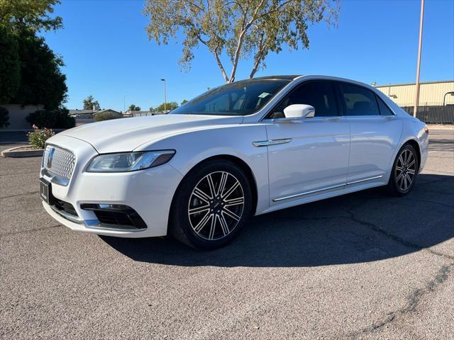 used 2017 Lincoln Continental car, priced at $20,900