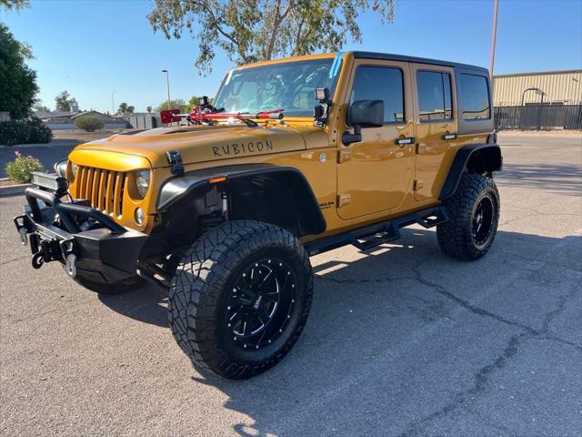 used 2014 Jeep Wrangler Unlimited car, priced at $22,500