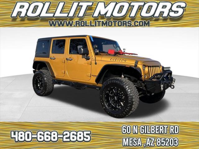 used 2014 Jeep Wrangler Unlimited car, priced at $22,500