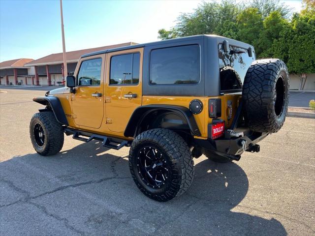 used 2014 Jeep Wrangler Unlimited car, priced at $22,500