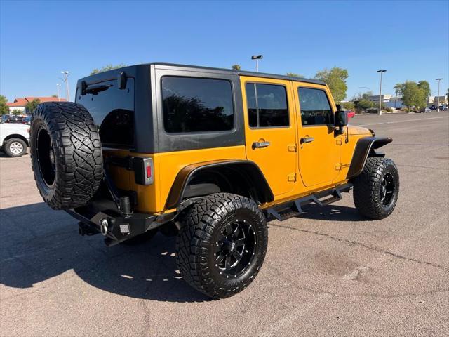 used 2014 Jeep Wrangler Unlimited car, priced at $22,500