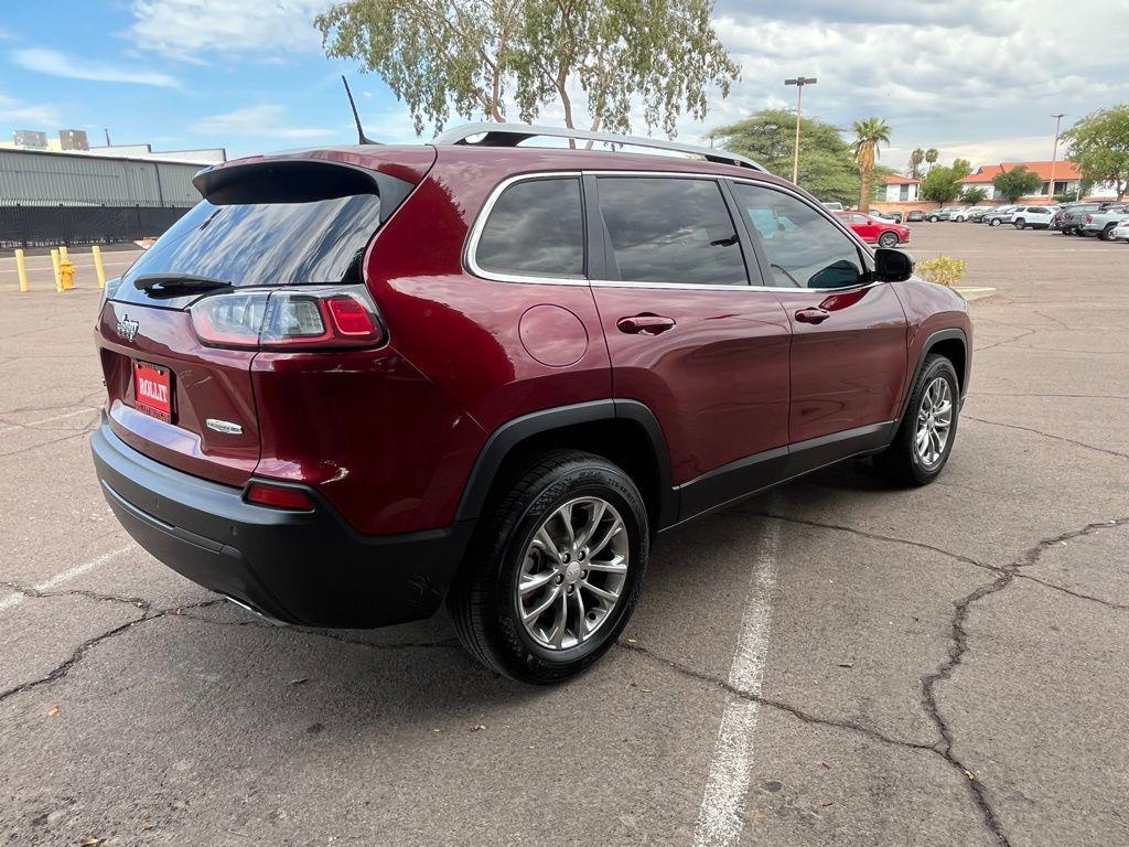used 2021 Jeep Cherokee car, priced at $18,900