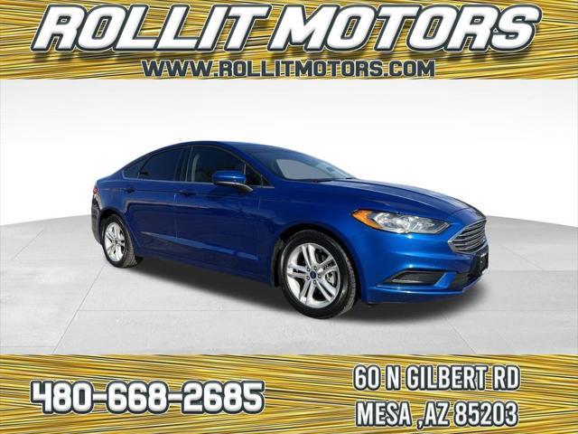 used 2018 Ford Fusion car, priced at $15,500